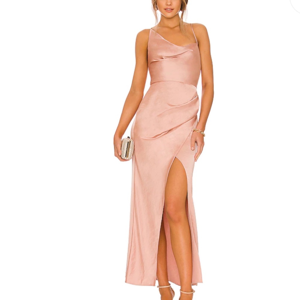 Significant Other Aria Dress in Nougat (4)
